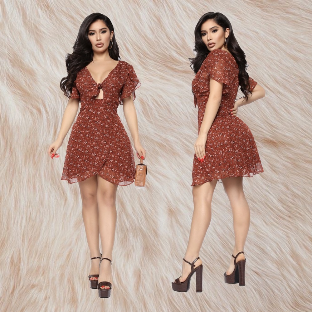 FASHION NOVA Floral Mini Dress